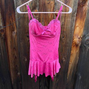 Victoria's Secret Corset Top w/Garter - 34B